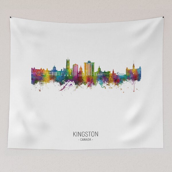 Item preview, Kingston Canada Skyline designed and sold by ArtPrints.