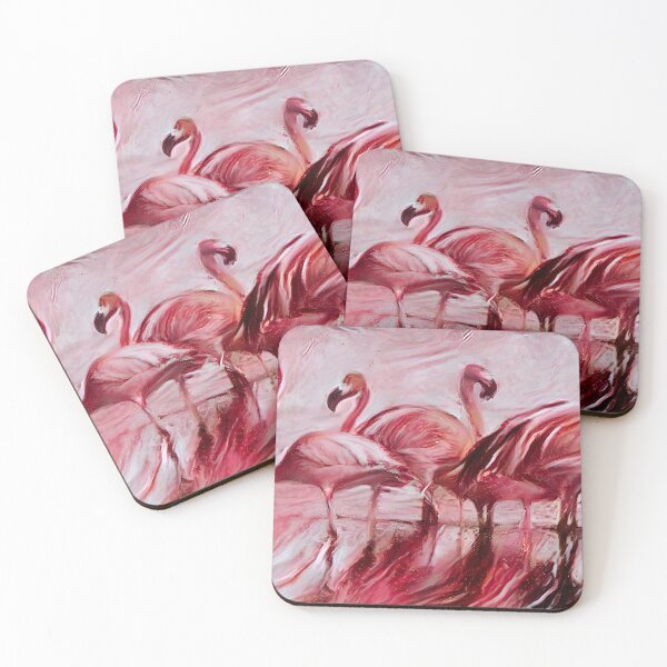 Item preview, Whimsical Flamingos designed and sold by sapsucker23.