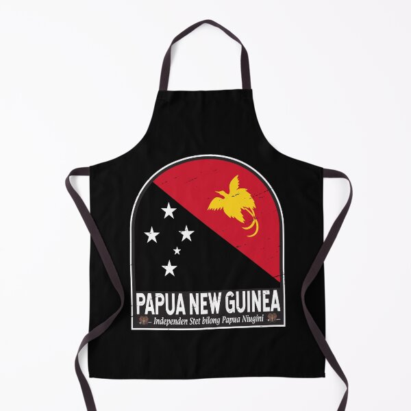 Item preview, Papua New Guinea Flag Emblem Distressed Vintage designed and sold by KrisSidDesigns.