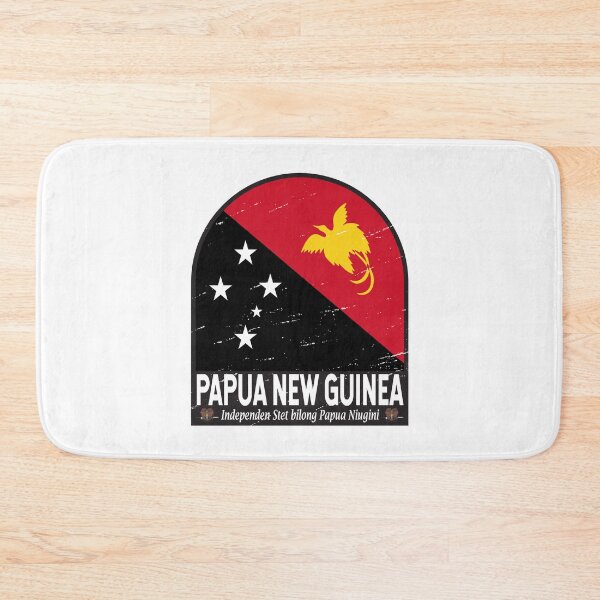 Item preview, Papua New Guinea Flag Emblem Distressed Vintage designed and sold by KrisSidDesigns.
