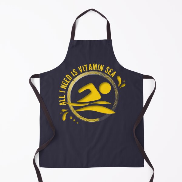 Artikelvorschau, Geboren, um wilde Freiwasserschwimmer zu schwimmen - Alles, was ich brauche, ist Vitamin Sea. Caroline Laursen Original entworfen und verkauft von Caroline Laursen.