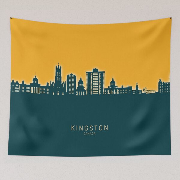 Item preview, Kingston Canada Skyline designed and sold by ArtPrints.