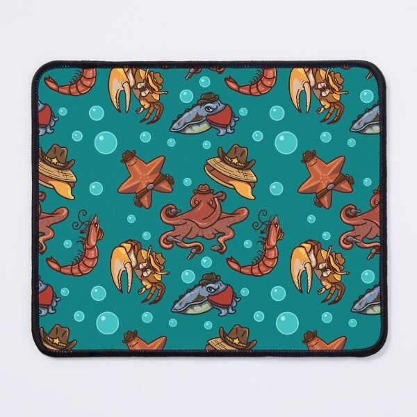 Item preview, Cowboy Sea Creature Pattern designed and sold by Larissa Darrah.