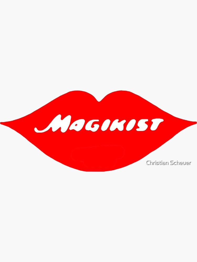 "magikist lips" Sticker for Sale by boxspring Redbubble