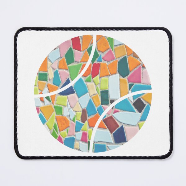 Item preview, Tennis Ball Mosaic  designed and sold by BigCityTennis.