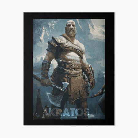 Kratos - Rage of Sparta, God of War Ragnarok Art Board Print for Sale by  mett981