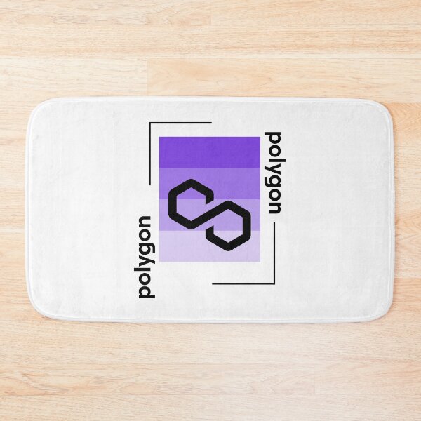 Item preview, Polygon MATIC Crypto Altcoin - Official Colour Scheme designed and sold by CryptoMoods.