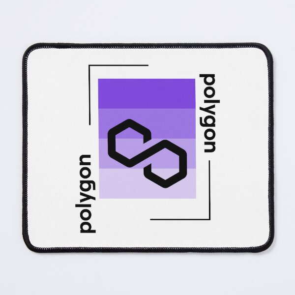 Item preview, Polygon MATIC Crypto Altcoin - Official Colour Scheme designed and sold by CryptoMoods.