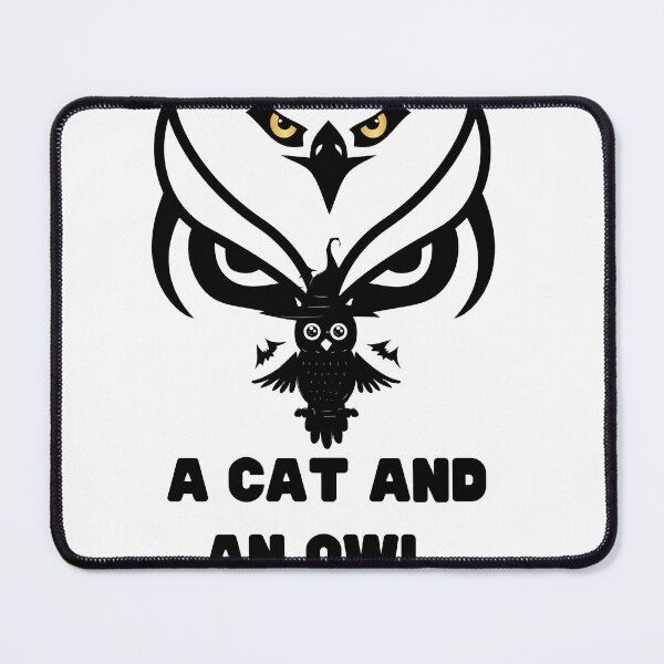 Item preview, a Cat And An Owl designed and sold by DAYLIFE.