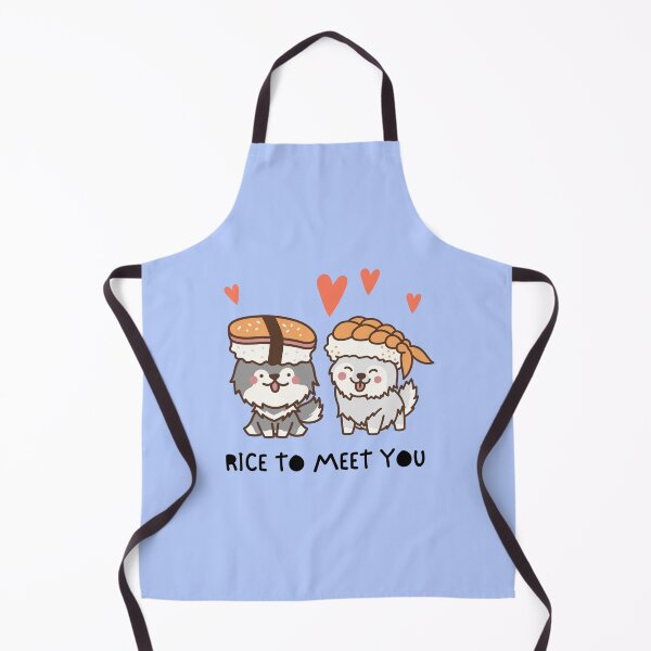 Item preview, Kwaii Funny Sushi - Japanese Food - Rice To Meet You designed and sold by tnwbank.