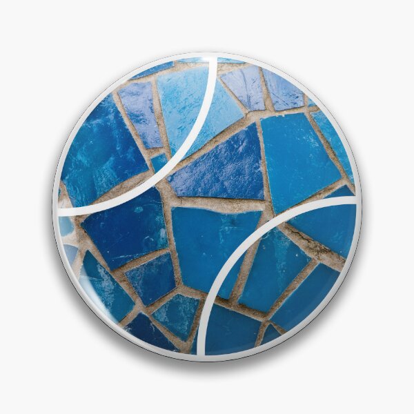Item preview, Tennis Ball | Blue Mosaic  designed and sold by BigCityTennis.