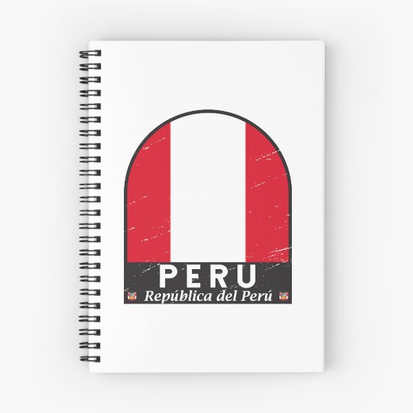 Item preview, Peru Flag Emblem Distressed Vintage designed and sold by KrisSidDesigns.