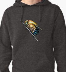 Australian blue banded bee Pullover Hoodie