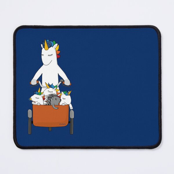 Item preview, Cargo bike unicorn with children designed and sold by LaDaDi.