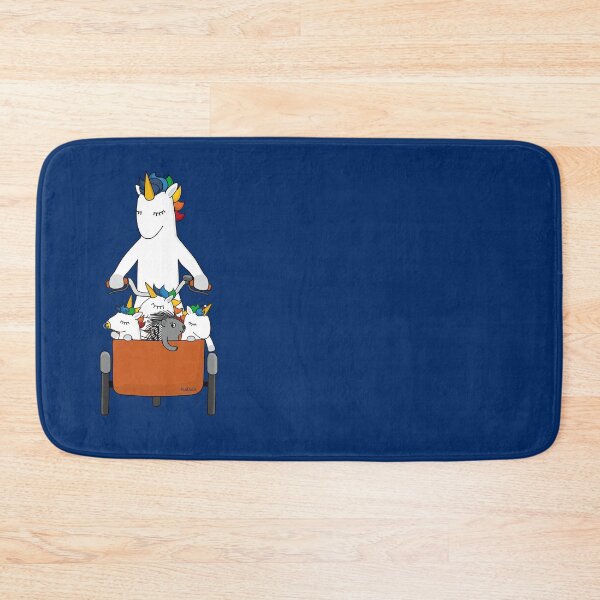 Item preview, Cargo bike unicorn with children designed and sold by LaDaDi.