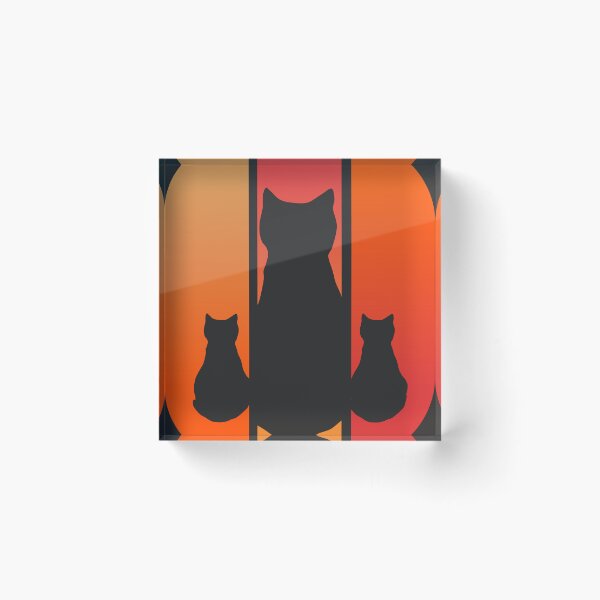Item preview, Cat looking at the sunset, Kittens designed and sold by Escapene.