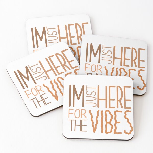 Item preview, I'm just here for the vibes designed and sold by doronsgallery.