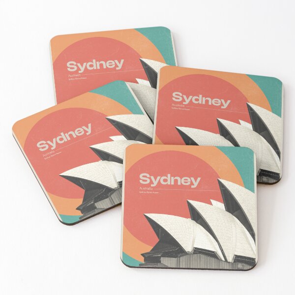 Item preview, Sydney Australia vintage poster design designed and sold by ACDesignCo.