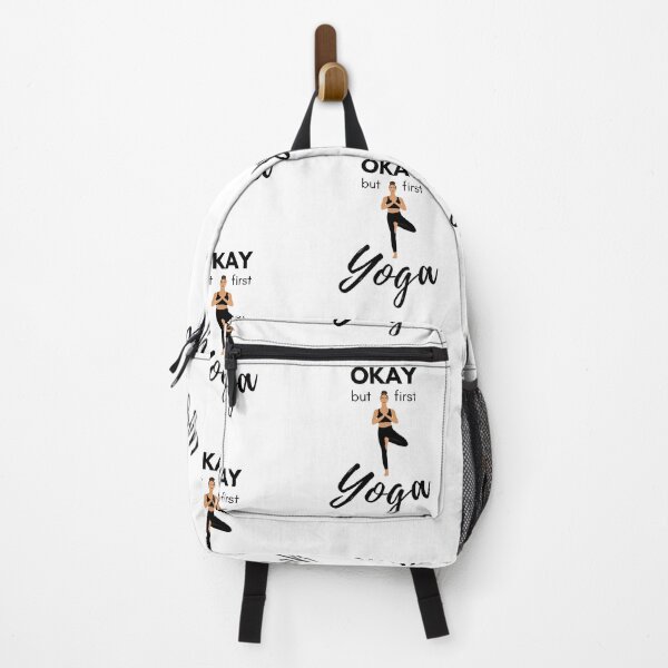 Item preview, Okay But First Yoga! designed and sold by MindedInc.