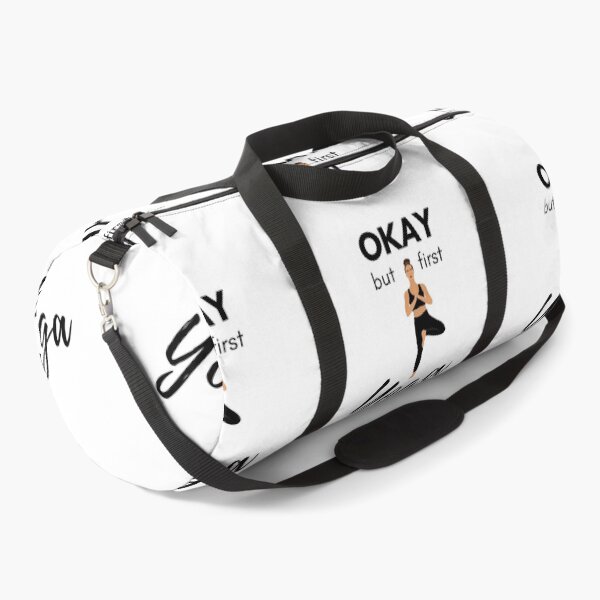 Item preview, Okay But First Yoga! designed and sold by MindedInc.