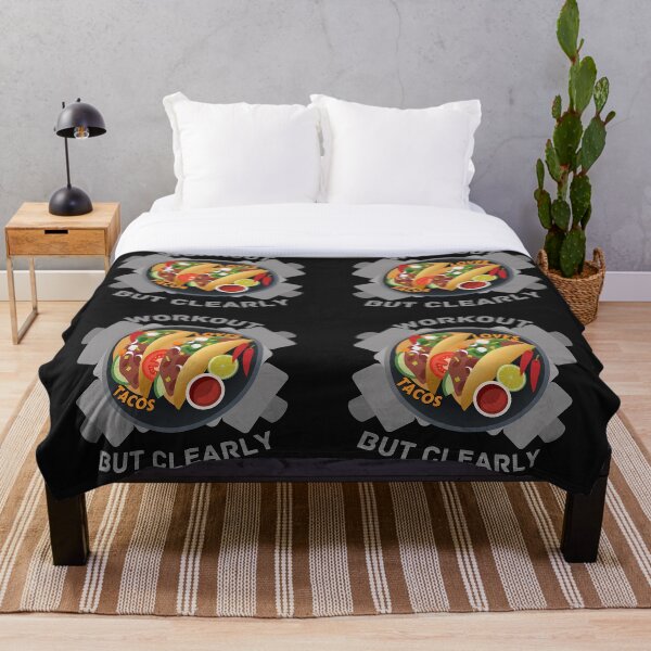 Aperçu de l'œuvre Copie de Workout mais aime clairement les tacos créée et vendue par NikkosDesigns.