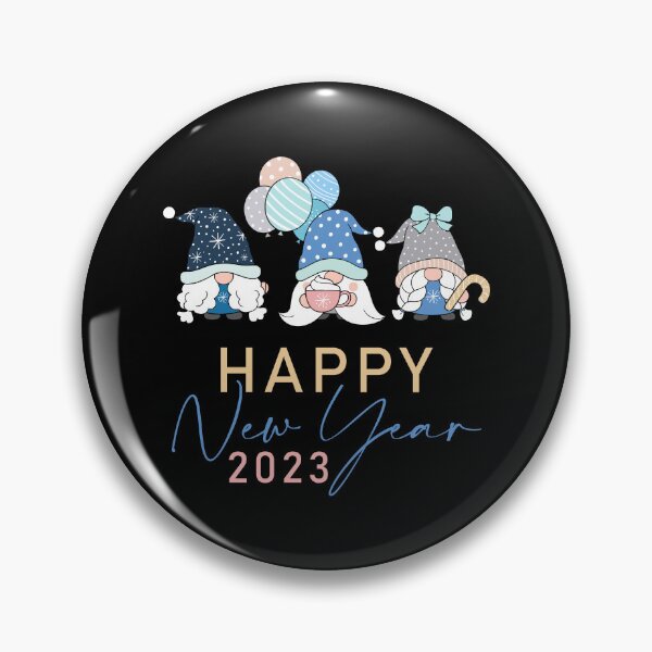 Item preview, Gnome Happy New Year 2023 designed and sold by samer11.