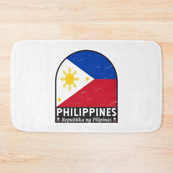 Item preview, Philippines Flag Emblem Distressed Vintage designed and sold by KrisSidDesigns.