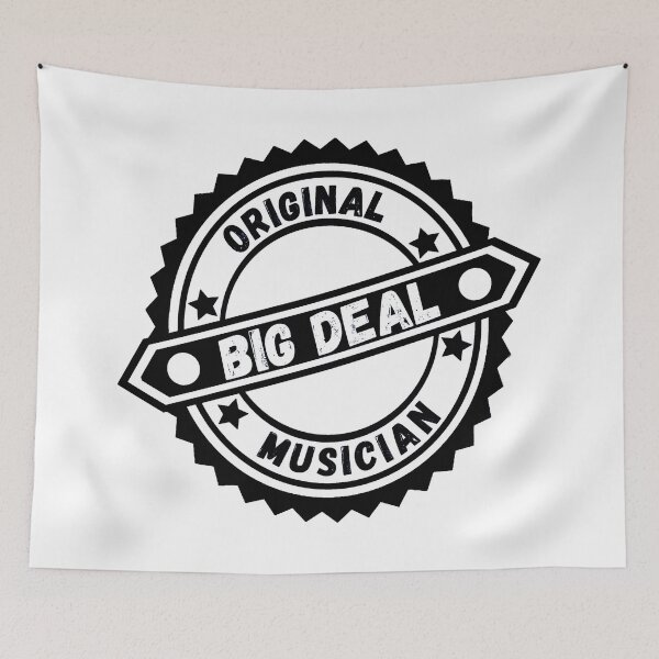 Item preview, Big Deal Original Musician designed and sold by AspectArtWorks.