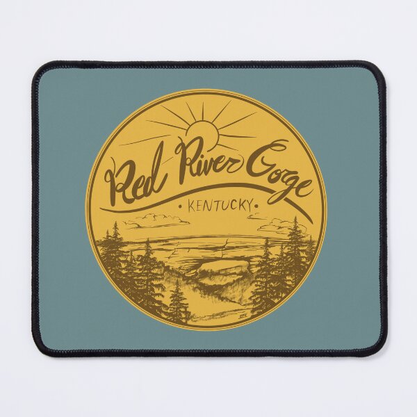 Item preview, Red River Gorge Retro Yellow Graphic designed and sold by Ingrid Miller.