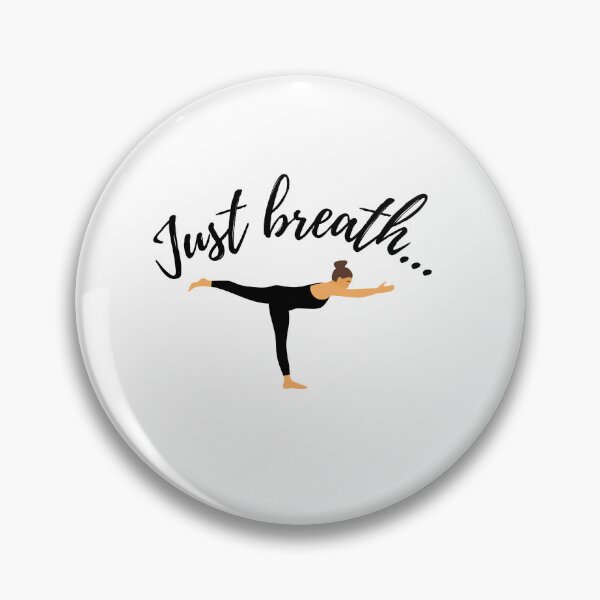 Item preview, Just Breath - Yoga Quote designed and sold by MindedInc.