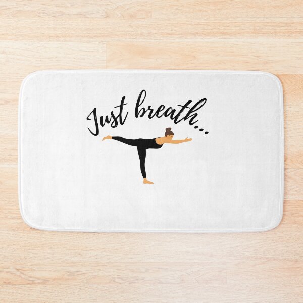 Item preview, Just Breath - Yoga Quote designed and sold by MindedInc.