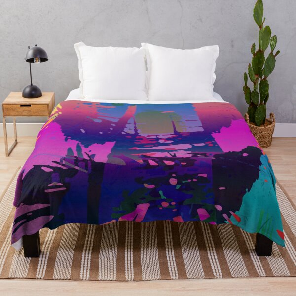 Item preview, Abstract tropical reflection designed and sold by makart2.