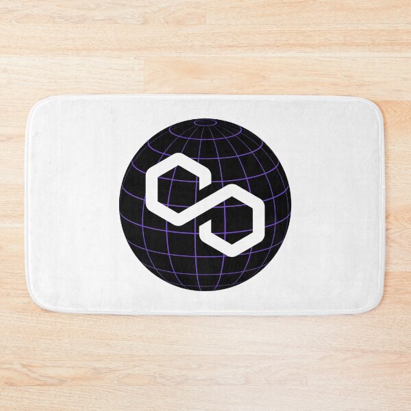 Item preview, Polygon MATIC Crypto Altcoin - Purple Digital Globe designed and sold by CryptoMoods.