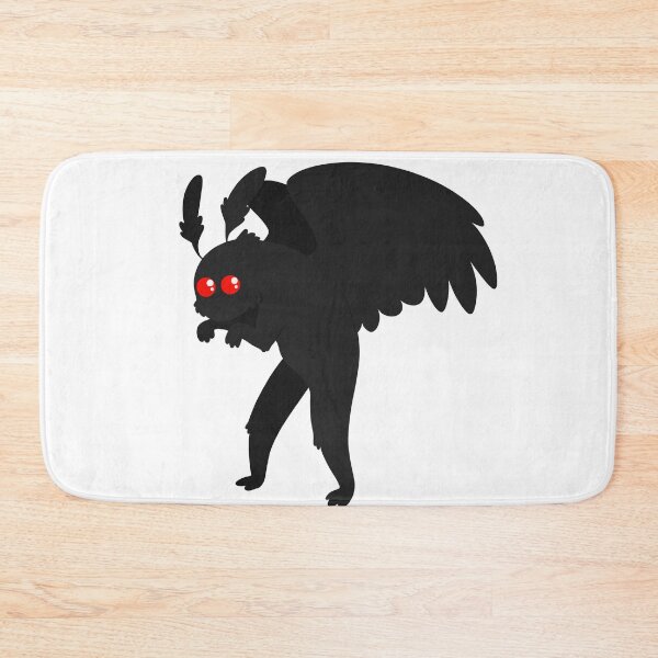 Item preview, mini mothman designed and sold by Psyche-Hyena.
