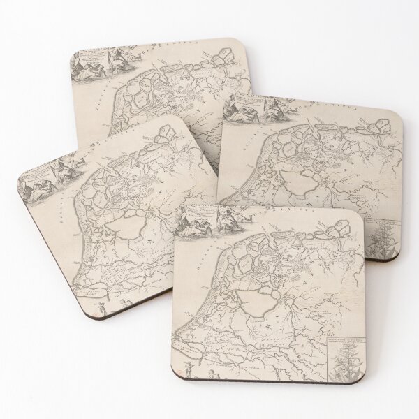 Item preview, Oceanus Germanicus Majores Vintage Map designed and sold by margotana.