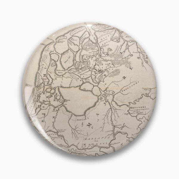 Item preview, Oceanus Germanicus Majores Vintage Map designed and sold by margotana.