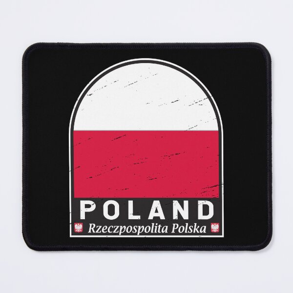 Item preview, Poland Flag Emblem Distressed Vintage designed and sold by KrisSidDesigns.