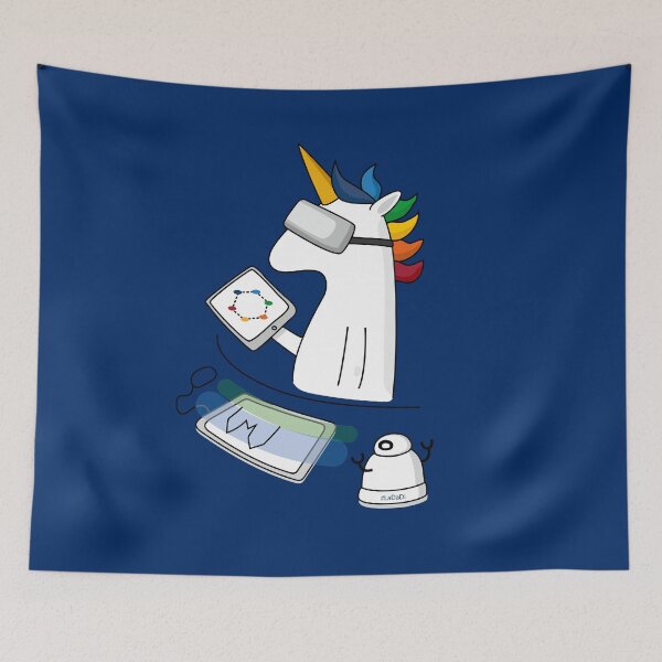 Item preview, Digital unicorn designed and sold by LaDaDi.