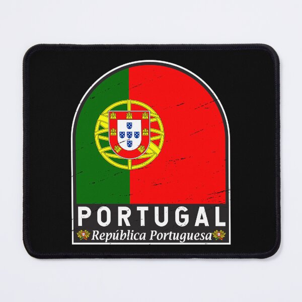 Item preview, Portugal Flag Emblem Distressed Vintage designed and sold by KrisSidDesigns.