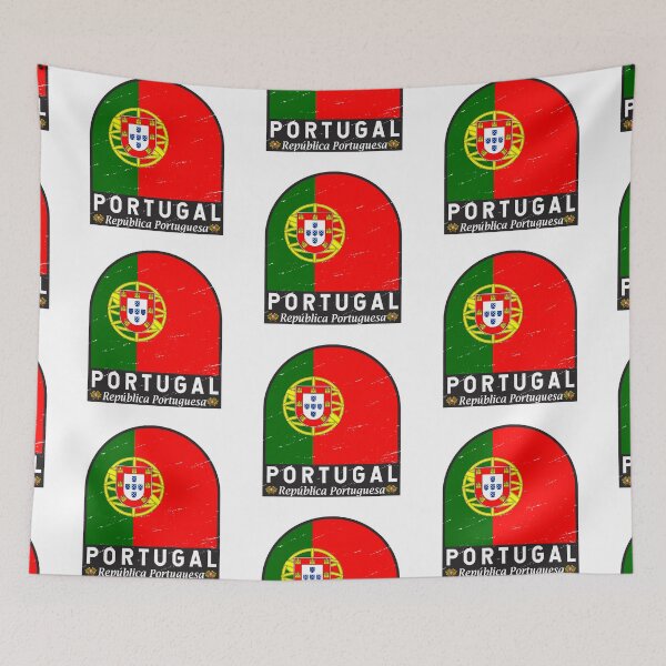Item preview, Portugal Flag Emblem Distressed Vintage designed and sold by KrisSidDesigns.