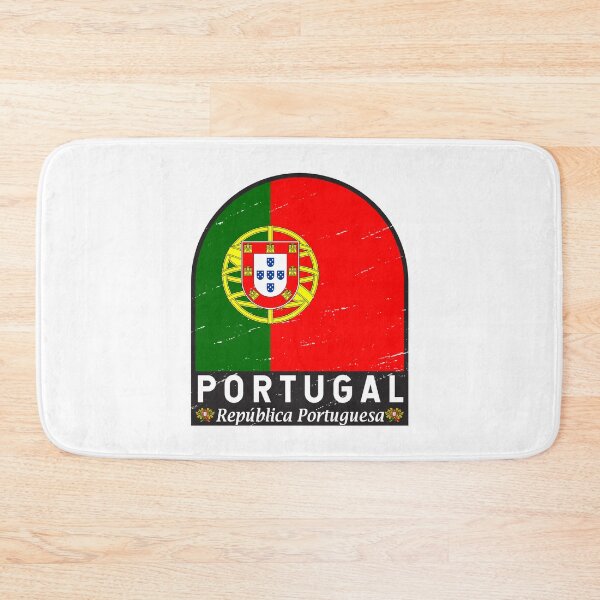 Item preview, Portugal Flag Emblem Distressed Vintage designed and sold by KrisSidDesigns.