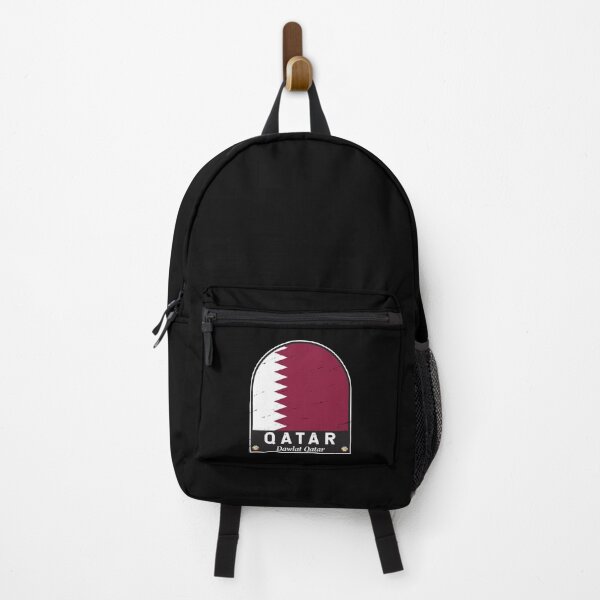 Item preview, Qatar Flag Emblem Distressed Vintage designed and sold by KrisSidDesigns.