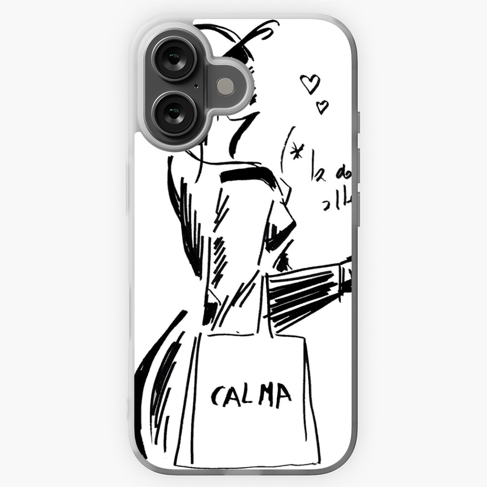 Vista previa del artículo con la obra «Funda blanda para iPhone», diseñado y vendido por lutxana.