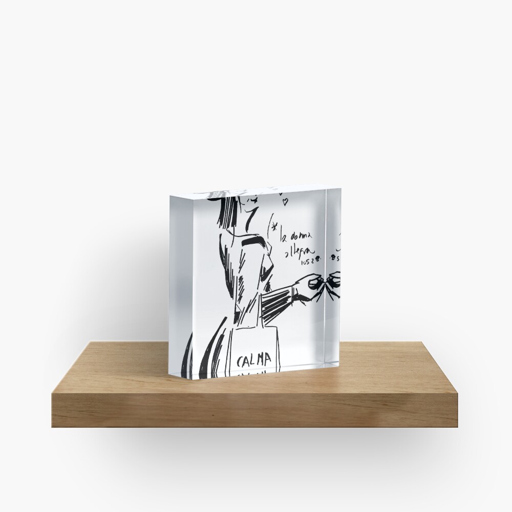 Vista previa del artículo con la obra «Bloque acrílico», diseñado y vendido por lutxana.
