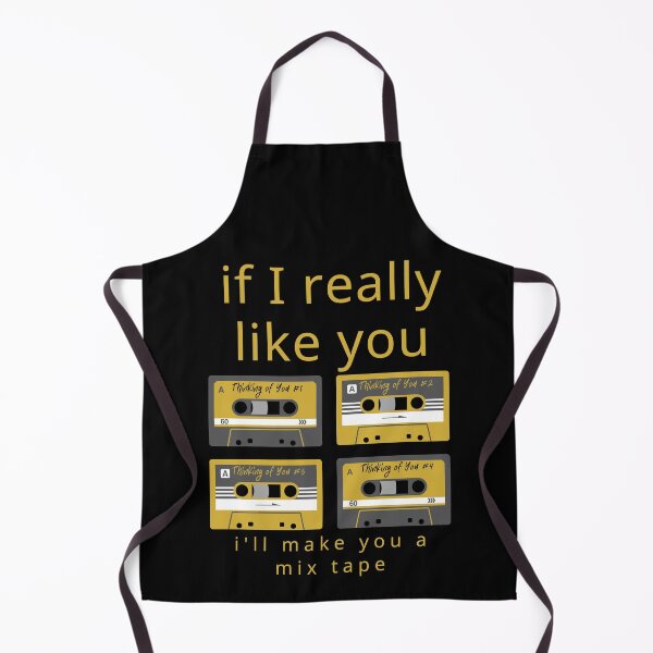 Item preview, If I Really Like You I'll Make You A Mix Tape 01 Gold Text designed and sold by TWMBDesigns.