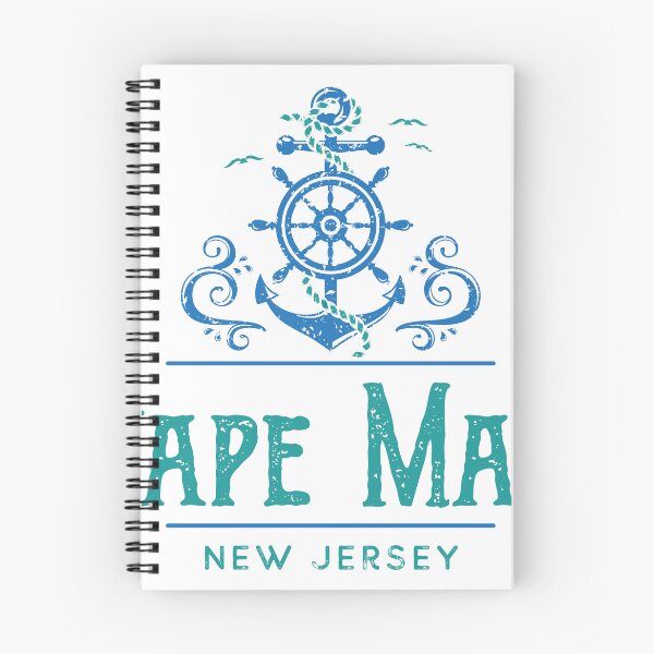 Item preview, Cape May New Jersey Vintage Nautical Design designed and sold by Futurebeachbum.