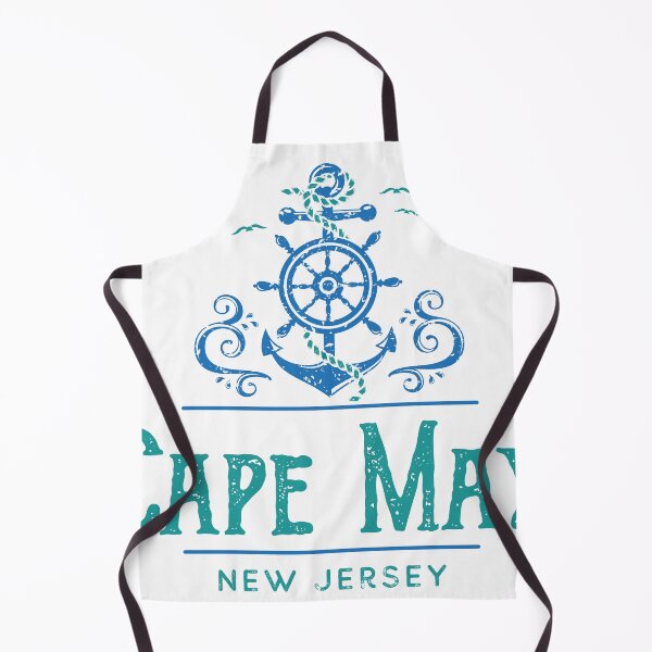Item preview, Cape May New Jersey Vintage Nautical Design designed and sold by Futurebeachbum.