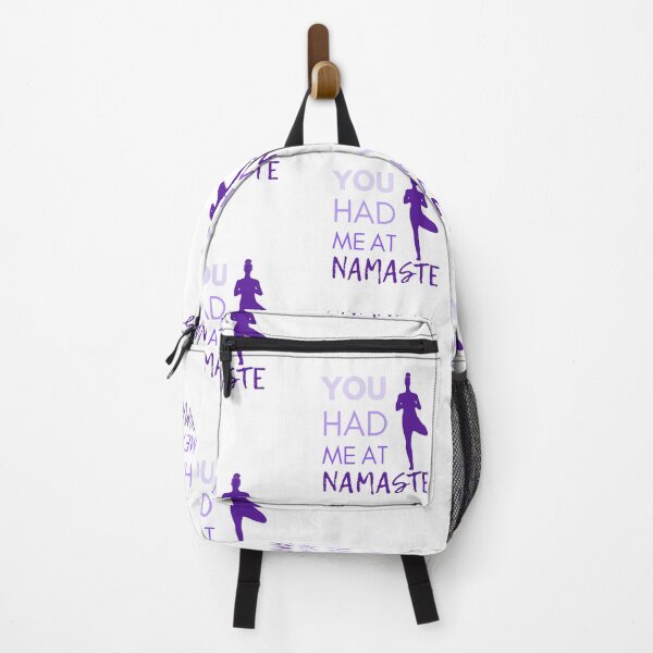 Item preview, You Had Me At Namaste - Yoga Quote - Purple designed and sold by MindedInc.