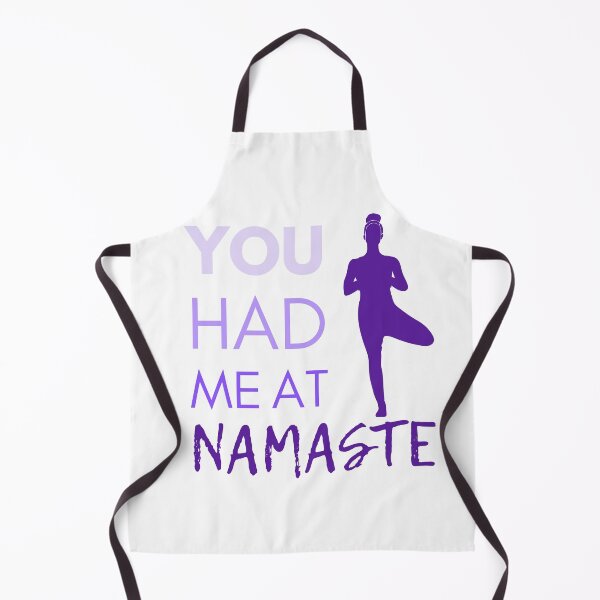 Item preview, You Had Me At Namaste - Yoga Quote - Purple designed and sold by MindedInc.