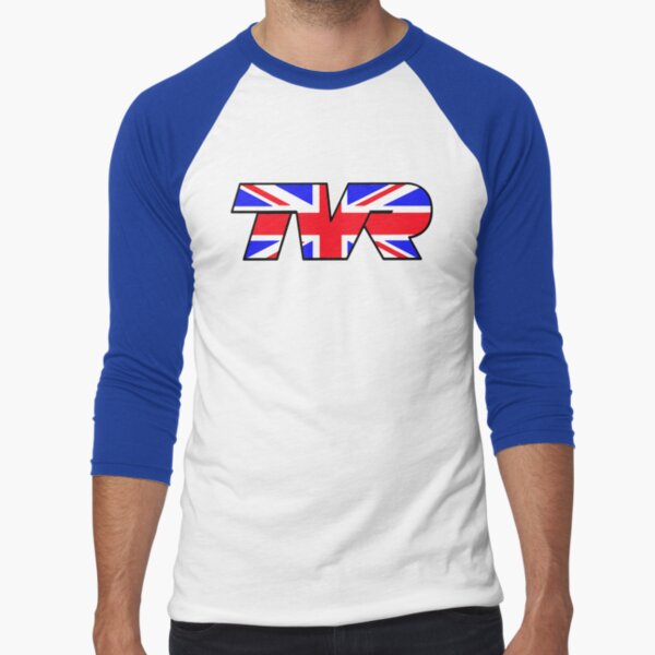 TVR Logo Union Jack Baseball ¾ Sleeve T-Shirt